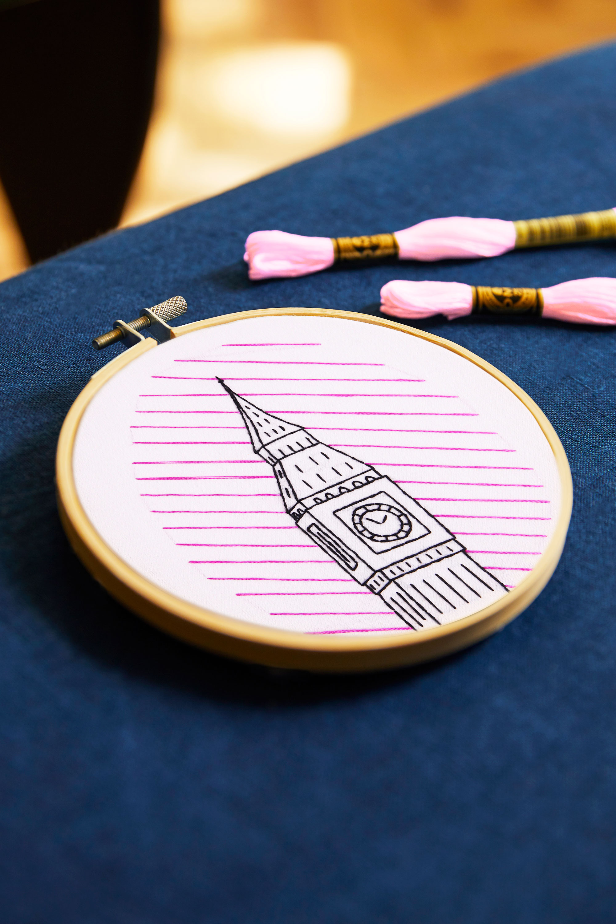Big Ben by Kseniia Guseva Easy Embroidery Kit